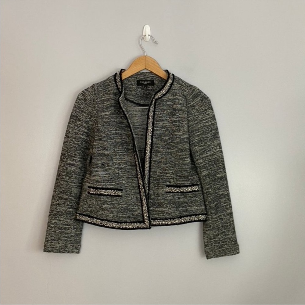 Talbots Charcoal Gray Women's Blazer